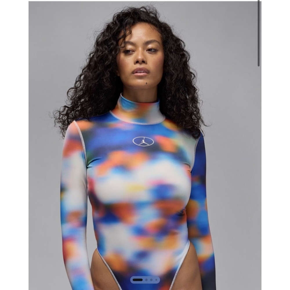 Jordan Flight Mountainside Women's Printed Long-Sleeve Bodysuit XL HV3334-043